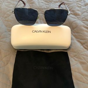 Mens Calvin Klein Aviator Sunglasses